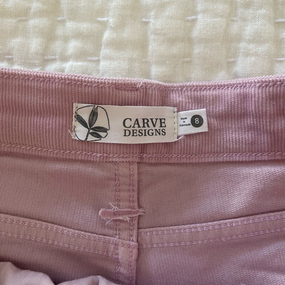 Carve Designs women’s pink Oahu shorts size 8